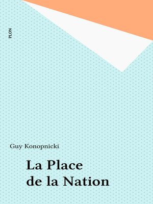 cover image of La Place de la Nation